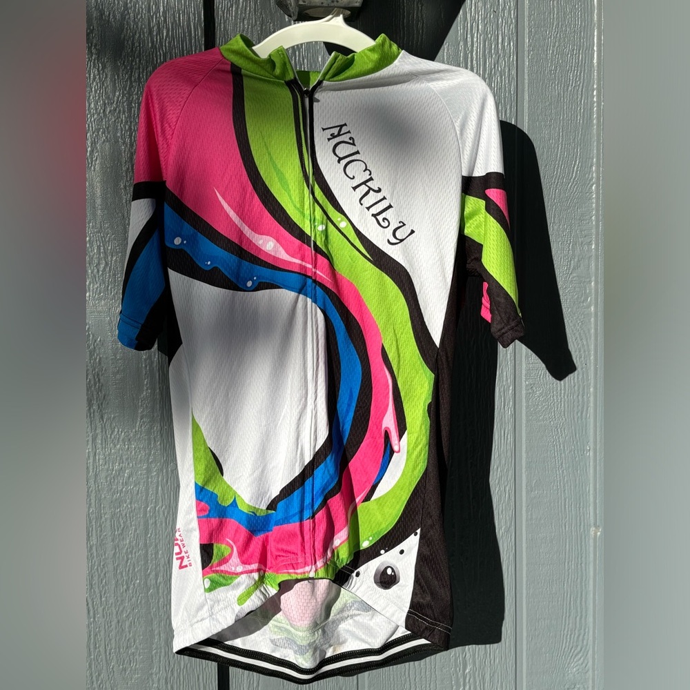 NUK Nuckily Large Short Sleeve Cycling Jersey multicolor